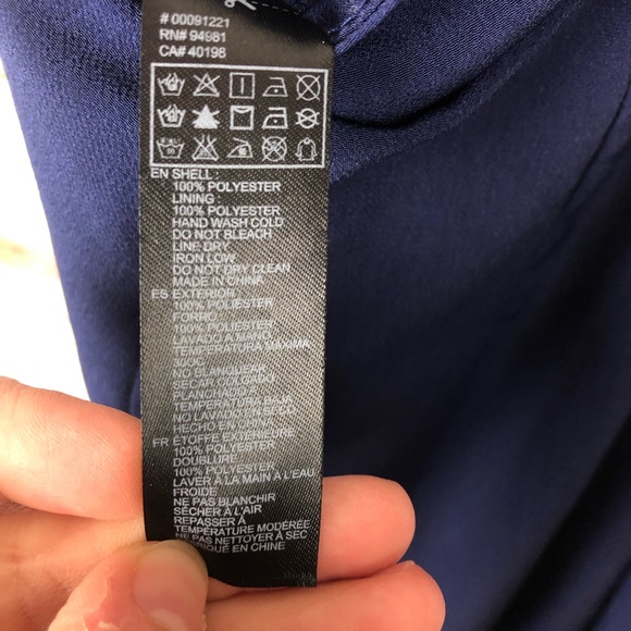 Forever 21 Plus Navy Jumpsuit - Picture 6 of 6